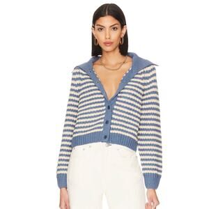 The Great The Mini Collar Cardigan size L large